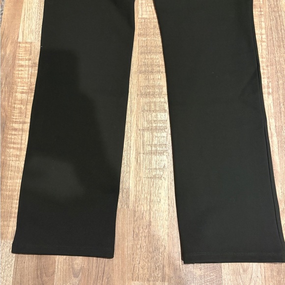 EUC Quince Olive Ultra Stretch Ponte Straight Leg 4-Pocket Pants - Picture 10 of 16